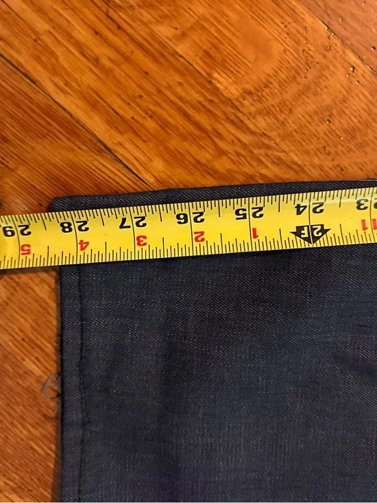 Vintage Sears Bib Denim Overalls Scovill Zipper Fly White Stitching Carpenter - Picture 6 of 8